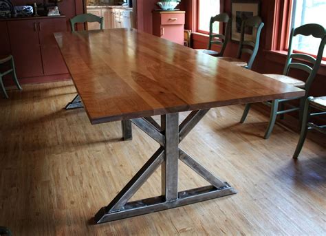 farm house table metal dyi|rustic metal table.